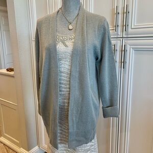 Like new- - Grey/Vin cashmere cardigan